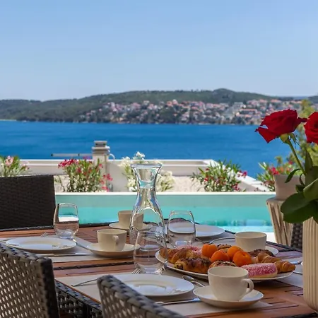 Adria View With Heated Pool Ii Villa Trogir